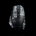 Grip Tape for Logitech G502X Lightspeed Plus- Anti-Slip,Enhanced Control, Sweat Resistance,Improves FPS Gaming Grip & Mouse Protection [Pre-Cut] EVA Black 0.5mm