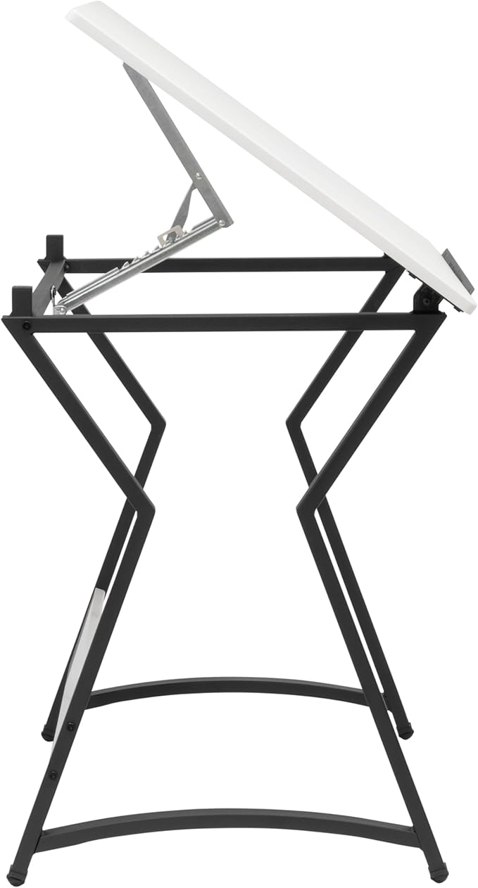 SD Studio Designs Hourglass Craft Table Angle Adjustable Drafting Table, Table