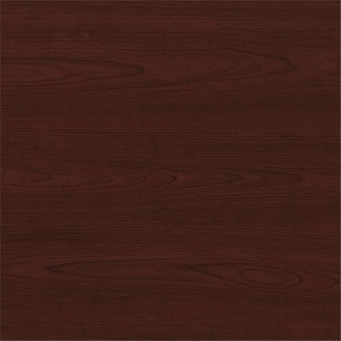 Pemberly Row L Shaped Office Desk Set, Engineered Wood, Harvest Cherry Finish, Includes 66W Desk with Drawers, 2 Five-Shelf Bookcases, 2-Drawer Lateral File Cabinet, Traditional Home Office Furniture