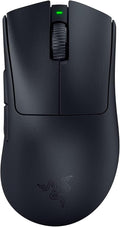 Razer DeathAdder V3 Pro Wireless Gaming Mouse: 63g Ultra Lightweight - Fast Optical Switches Gen-3 - HyperSpeed Wireless - 5 Programmable Buttons - 90 Hr Battery - Black (Renewed)