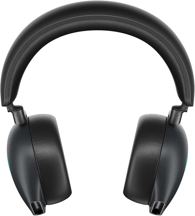 Alienware AW920H Tri-Mode Wireless Gaming Headset - Dolby Atmos Virtual Surround Sound, Active Noise Cancelling, AI-driven Noise-Cancelling microphone, USB-C Wireless Dongle - Dark Side of the Moon