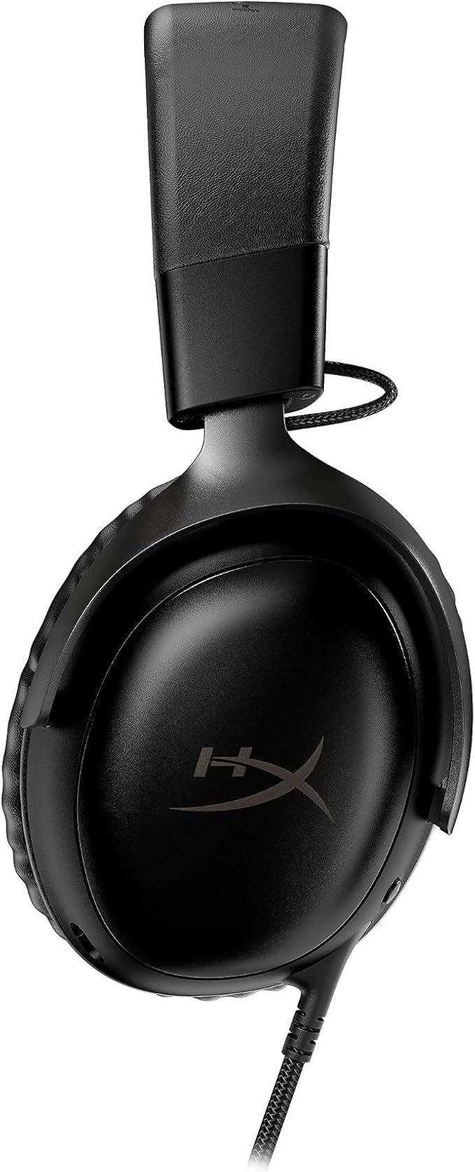 HyperX Cloud III – Wired Gaming Headset, PC, PS5, Xbox Series X|S, Angled 53mm Drivers, DTS Spatial Audio, Memory Foam, Durable Frame, Ultra-Clear 10mm Mic, USB-C, USB-A, 3.5mm – Black