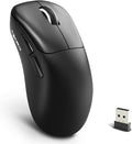 ZIYOU LANG × HXSJ T700 Wireless Gaming Mouse,Adjustable 10K DPI 1K Optical Sensor,2.4G/BT/USB-C Rechargeable 6 Programmed Buttons,56g Lightweight Right-Handed Ergonomic Computer Mice for PC/Mac-Black