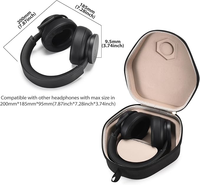 Over Ear Headphones Case for Xbox Gaming Headset,Microsoft TLL-00001 Xbox Bluetooth Headset, for Xbox 2024 Headset case,for Xbox Headset case
