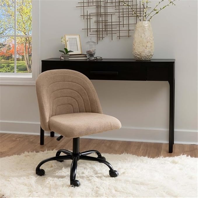 Pemberly Row Set of 2 Lift Top Stand Up Desk with X-Frame Legs & Swivel Chair