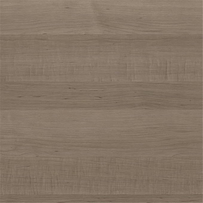 Home Square 2-Piece Set with L Desk & 2 Drawer File Cabinet in Ash Gray