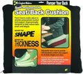 The ComfortMakers Seat/Back Cushion, Adjustable, 17"w x 17-1/2"h x 2-3/4"d, Black, 1/Each (91011)