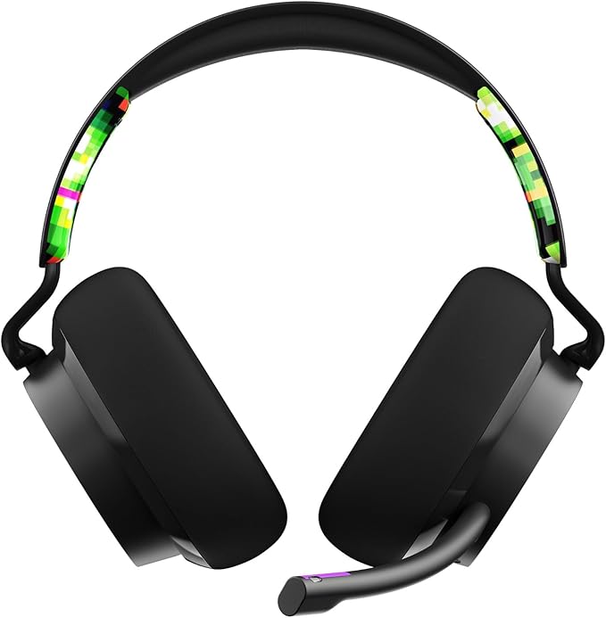 Skullcandy SLYR Multi-Platform Over-Ear Wired Gaming Headset, Works with Xbox PlayStation and PC - Green