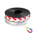 CHUNNIAO AB Matached Magnetic Tape Strips with Adhesive 3/5"(2 Rolls,Each 6 Feet),Thickness 80mil for Display Banner Stand&Window Screen Replacement