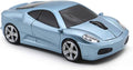 MGbeauty Wireless Mouse Sports Car Mouse Computer Optical Mice for PC Laptop MAC (Light Blue)