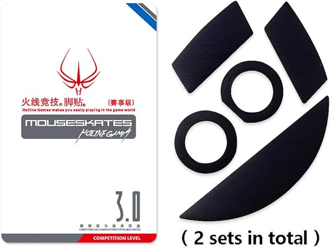 2 Sets Mouse Skates&Mouse Feet&Mice Feet&Mice Skatez&mouseskates Replacement for Razer Mamba 2015 Chroma 5G / Mamba Tournament Edition Gaming Mouse