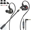 BlueFire Wired Gaming Earbuds with Microphone, Deep Bass in-Ear Monitors Earphones, HiFi Noise Cancelling Headphones for Music Gaming Video Calling