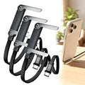240W Braided Fast Charge Cable With Built-in Phone Stand, 2026 New T-Shaped Foldable Durable USB-C Cord, 90 Degree USB C Cable Right Angle Multi-Functional Charger Cord, Type-C to Type-C (3Pcs)