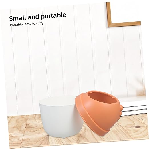 Operitacx Cute Dinosaur Mini Trash Can Lid Slim Desktop Waste Bin for Bedroom Office and Kitchen Compact Waste Basket for Efficient and Versatile Use