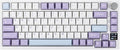 EPOMAKER Ajazz AK820 Pro 75% Wireless Mechanical Keyboard with TFT Smart Display&Knob, Gasket-Mounted Gaming Keyboard, BT/2.4GHz/USB-C Wired (Purple, Gift Switch)