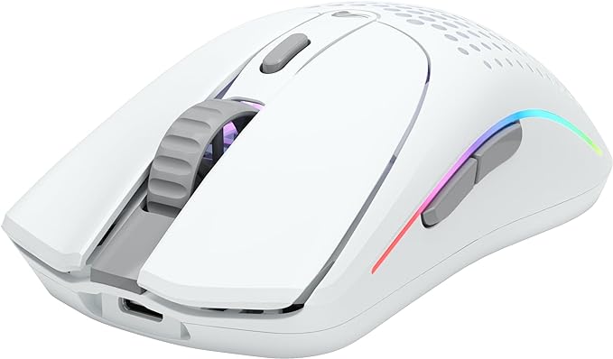 Glorious Model O Wireless V2- Matte White (Renewed)