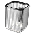 Slim Desktop Trash Can Phone Holder Small Waste Basket for Room Office Kitchen Bathroom Garbage Container