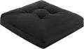 Recliner Cushions, 20x20x5 Inch Double Layer Design Chair Cushion, Soft Tufted Thickened Seat Cushions for Elderly, Black
