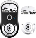 immoenuc Glass Mouse Skates for Logitech G PRO X Superlight Wireless Gaming Mouse Feet Pads Smooth Durable Game Mouse Accessories (White)