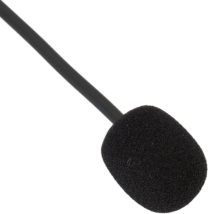 Diyeeni Detachable Microphone Mic Fits for 100 Gaming Headsets, Noise Cancelling Replacement Mic 2.5mm Jack, Bendable Microphone Arm, Plug and Play