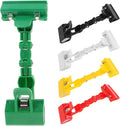 SEWACC 5pcs Dual-Headed Sketch Clamp Flexible Rotatable Drawing Board Clip Holders for Artists Painters Classroom Use