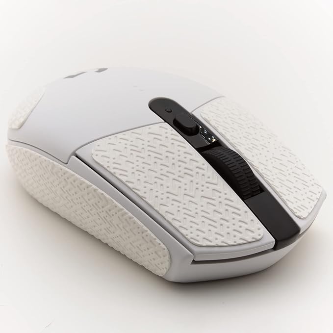 BT.L Mouse Grip for Logitech G305 & G203 Pro Gaming (White)