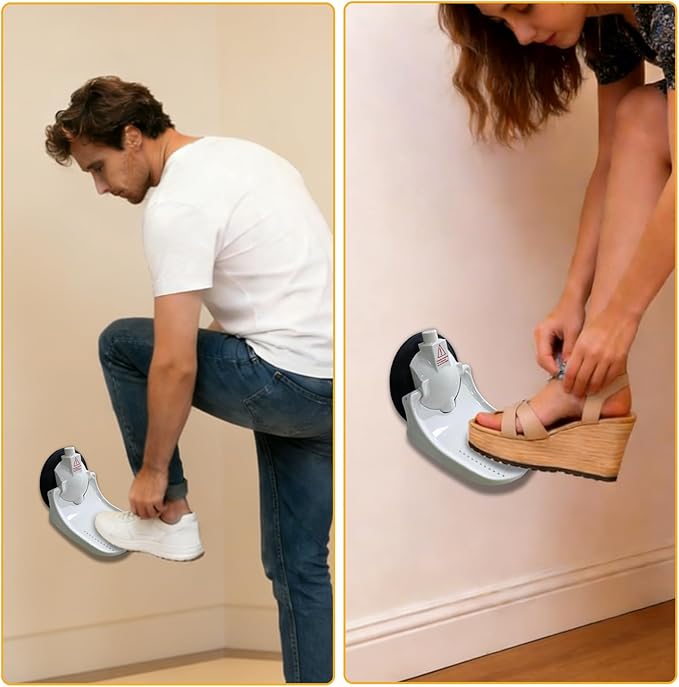Shower Foot Pedals with Foldable Shaving Leg Hair with Strong Suction Cups for RV bathrooms