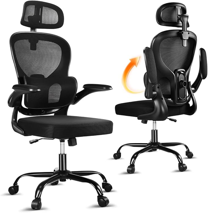 Office Chair, Gaming Chair Desk Chair Comfy Computer Chair Ergonomic Office Chair Mesh Office Chair 400 lbs with Lumbar Support Rolling for Gaming Home and Office