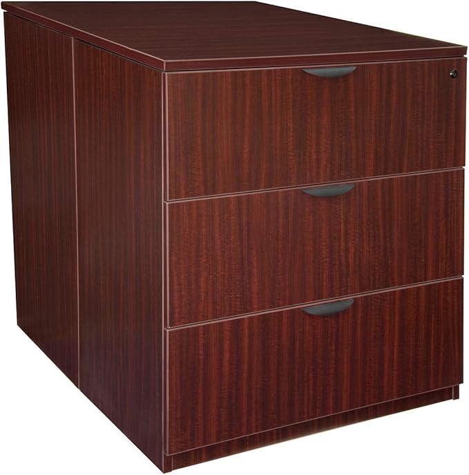 Regency Legacy Stand Up Back to Back Lateral File/Desk- Mahogany