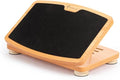 StrongTek Adjustable Wooden Foot Rest for Under Desk, Ergonomic Office Footstool with 3 Height Levels, Improves Posture & Leg Circulation, Comfortable Foot Support for Work & Home