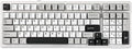 EPOMAKER x Aula F99 Wireless Mechanical Keyboard, Hot Swappable Gasket Custom Gaming Keyboard with Five-Layer Padding, BT/2.4GHz/USB-C, 8000mAh Battery (White Grey, Graywood V3 Switch)