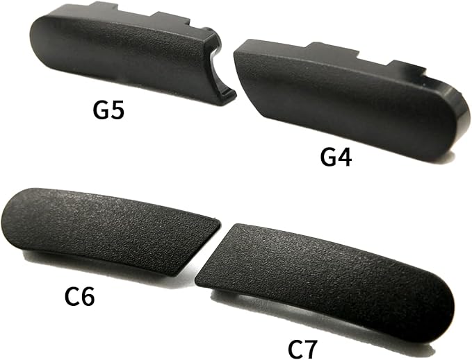 New Side Button Side Key Cover (G4 G5 C6 C7) with Mouse Feet Replacement for Logitech G Pro Wireless Gaming Mouse