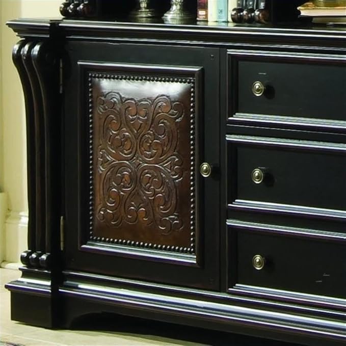 Hooker Furniture Telluride 12 Shelf Bookcase with Bottom Storage