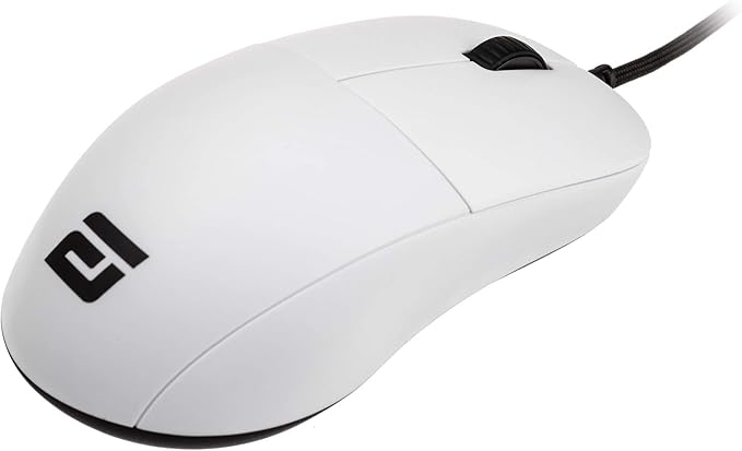 ENDGAME GEAR XM1 Gaming Mouse, Programmable Mouse with 5 Buttons and 16,000 DPI, White