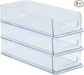 3 Tier Desk Drawer for Corner, Plastic Storage Organizer for Coffee Station, Under Sink, Bathroom Countertop and Kitchen Cabinet, Clear Stackable Pull Out Container, Short