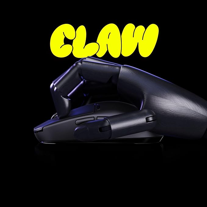 Pulsar Gaming Gears X2 Crazylight Wireless Gaming Mouse, Ultra Lightweight 1.23 oz (35g), Optical Switch, 32000 DPI, 750 IPS, XS-1 Sensor, 8k Compatible (Jet Black) (Renewed)