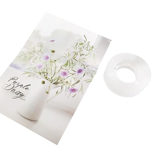 Ykimok 8 Rolls Transparent Clear Tape Refills for Dispenser, Sturdy Tape(Not Easily Tear), 0.7 Inch, 27.3 Yard, Perfect for Office, Home, School