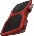 We're it Under Desk Ergonomic Footrest - Dual-Function Balance Board for Office Chairs, Anti-Fatigue Foot Support, 27"x12", Red