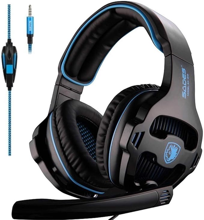 Gaming Headset for Xbox one PS4 (Black)