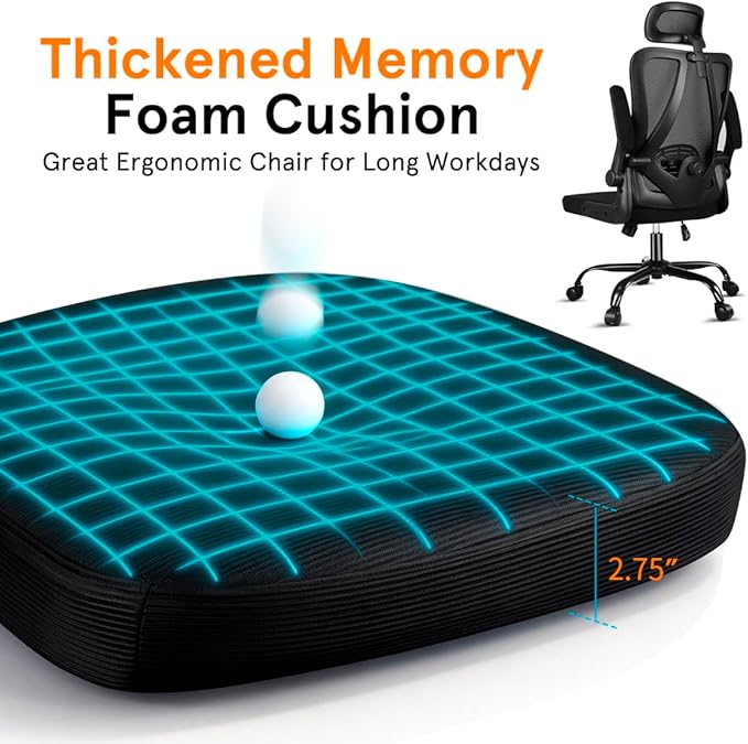 Office Chair, Gaming Chair Desk Chair Comfy Computer Chair Ergonomic Office Chair Mesh Office Chair 400 LBS with Rolling for Gaming Home and Office