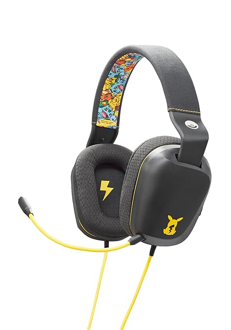 PowerA Wired Stereo Headset for Nintendo Switch and Switch 2 - Pokémon: Kanto Friends, 3.5 mm, Wired, Stereo, Officially Licensed