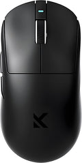 Hyekit MCHOSE A7 Ultra Wireless Esports Gaming Mouse, Wireless/Wired Dual 8K Polling, 42,000 DPI, PAW3950 Optical Sensor, 59g Lightweight, 5 Programmable Buttons, 130 Hr Battery, for PC & Mac - Black