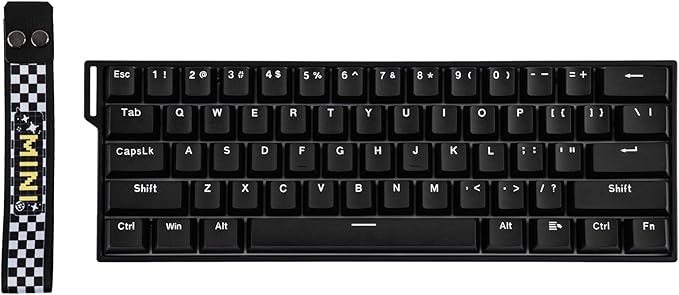 EPOMAKER Aula MINI60 HE Hall Effect Gaming Keyboard, 2.4GHz/BT, 8K Hz Polling, SOCD & DKS, Adjustable Actuation & Fast Trigger, PBT Keycap, 60% Wireless Mechanical Keyboard for Win/Mac (Standard)