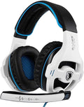 Xbox Gaming Headset for Xbox Series, Xbox One,PS4, PlayStation, PS5 Over Ear Headphone with Mic Noise Cancelling(White)