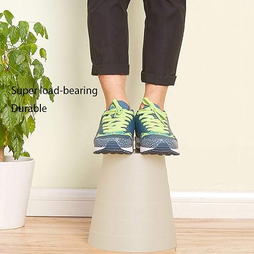 Garbage Can Slim Round Plastic Small Trash Can Wastebasket Garbage Container Bin for Bathrooms Powder Rooms Kitchens (A Pair) Desktop Trash Can