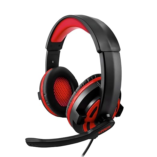 Nyko Ns-2600 Wired Headset for Nintendo Switch - Lightweight Headset for Switch and Switch Lite - Works with PC, PS4, PS5 - Nintendo Switch