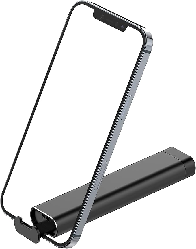 fonefunshop Budi 9-in-1 Essential Travel Charging & Data Sync Cable Stick - Black