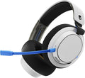 Skullcandy SLYR Pro Wireless Multi-Platform Gaming Headset, Bluetooth Headphones, Up to 24 Hrs Battery, PC, PlayStation, Nintendo Switch, 2.4GHz Low Latency Wireless Transmitter Included - White/Blue
