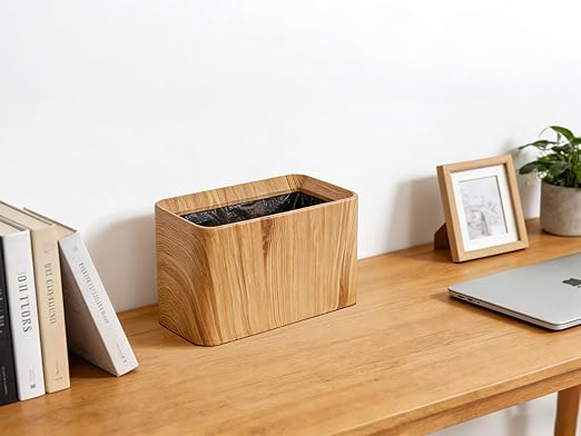 Mini Trash Can for Desk(0.5Gal/2L),Tiny Countertop Trash Can (with 90 Bags),Small Office Desktop Garbage Cans,Tabletop Waste Basket with Open Top,Mini Trash Bin for Bedroom,Vanity,Car