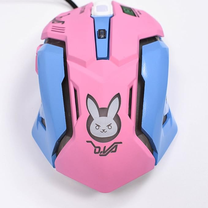 OW Mouse Breathing LED Backlit Gaming Mouse Genji Reaper Wired USB Computer Mouse for PC& Mac E-Sports Gamers